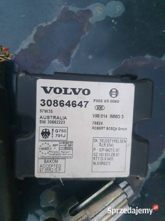 Komputer zestaw startowy Volvo s40 v40 B4204S osobowe małopolskie Kraków
