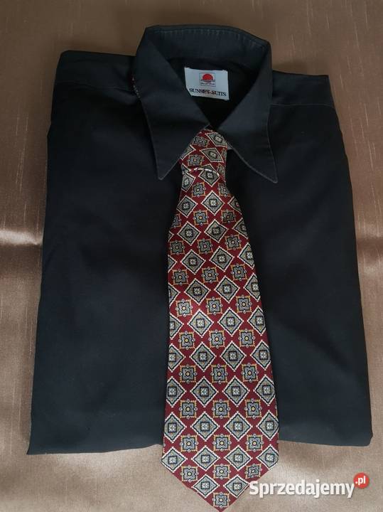 LXL Sunset Suits koszula męska elegancka czarna