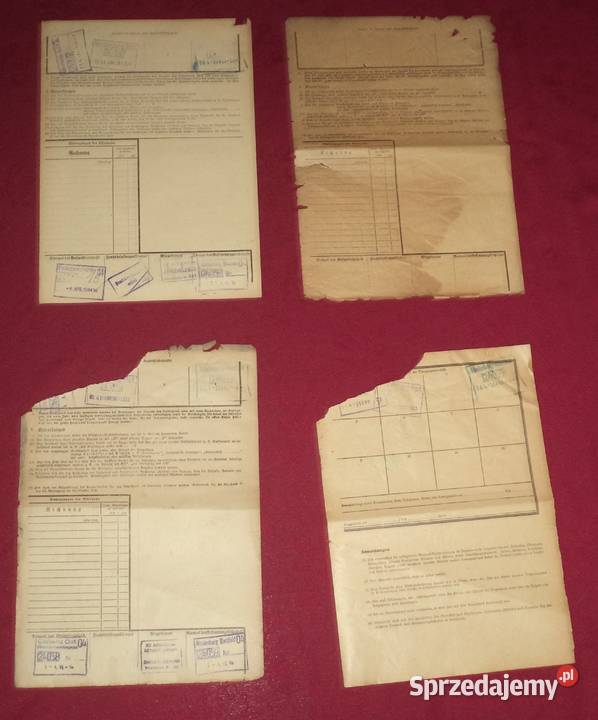 Bahnhof Gleiwitz Hindenburg Plitz Wehrmacht list Piekary Śląskie sprzedam