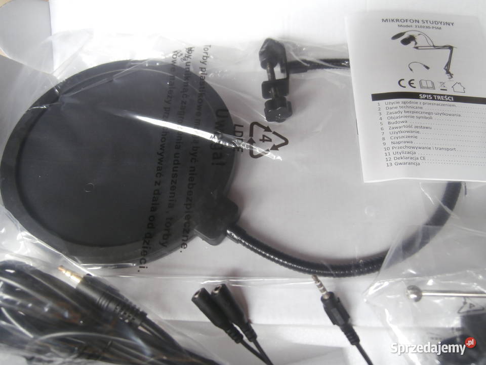 NOWY mikrofon studyjny Hykker dopłata 80 nowy Choroń