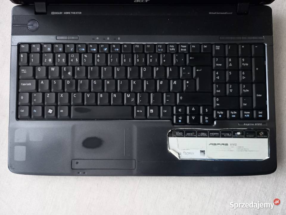 Laptop acer Aspire 57372 Tomaszów Lubelski