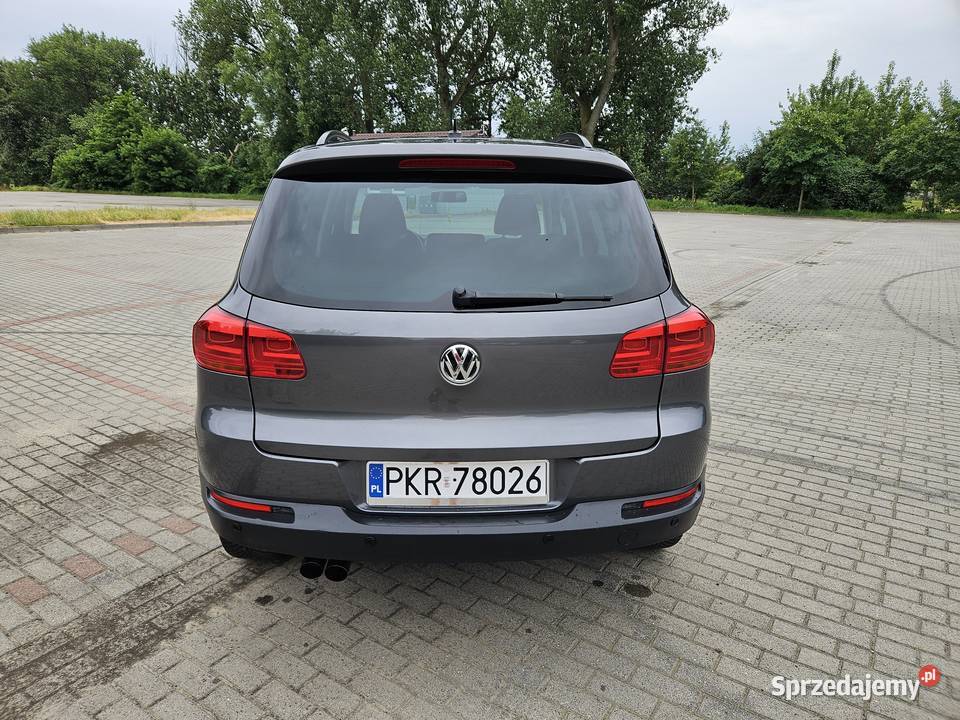 Volkswagen Tiguan benzyna 99tyśkm serwisowany 1 SUV Koźmin Wielkopolski