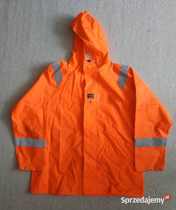 Kurtka przeciwdeszczowa XL spodnie ogrodniczki Warszawa