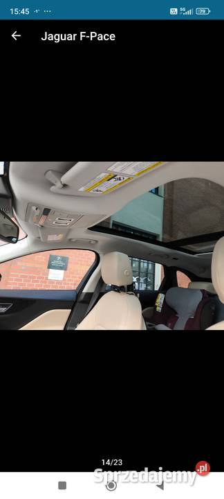 Jaguar Fpace isofix