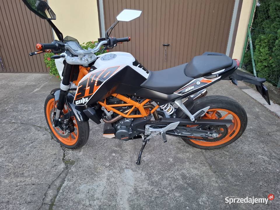 KTM DUKE 390 zarejestrowany w Polsce wielkopolskie Kwilcz