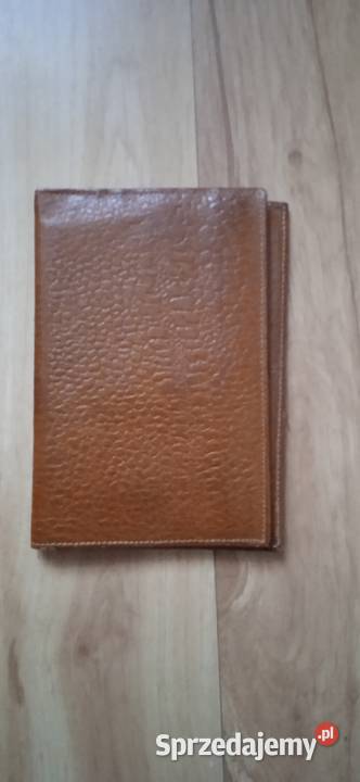 Portfel z PRLu Skórzany Świdnica