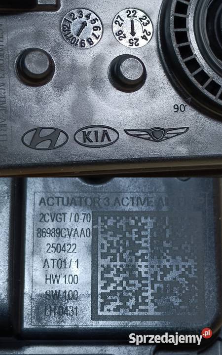 KIA EV6 21 MODUŁ SILNICZEK KIEROWNICY POWIETRZA Kierownice powietrza wielkopolskie Pleszew