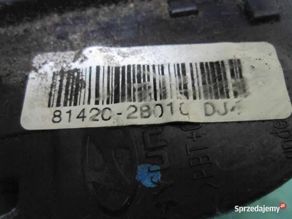 HYUNDAI SANTA FE II 09r zamek drzwi prawy tył