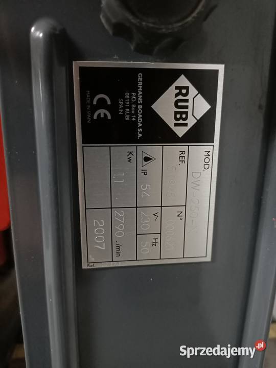 Przecinarka piła Rubi DW250 N Siedliska