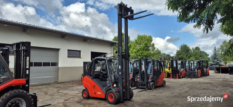 Wózek Widłowy Linde H35T Udźwig 3500 4 sekcje Linde Wózki widłowe mazowieckie Małkinia Górna