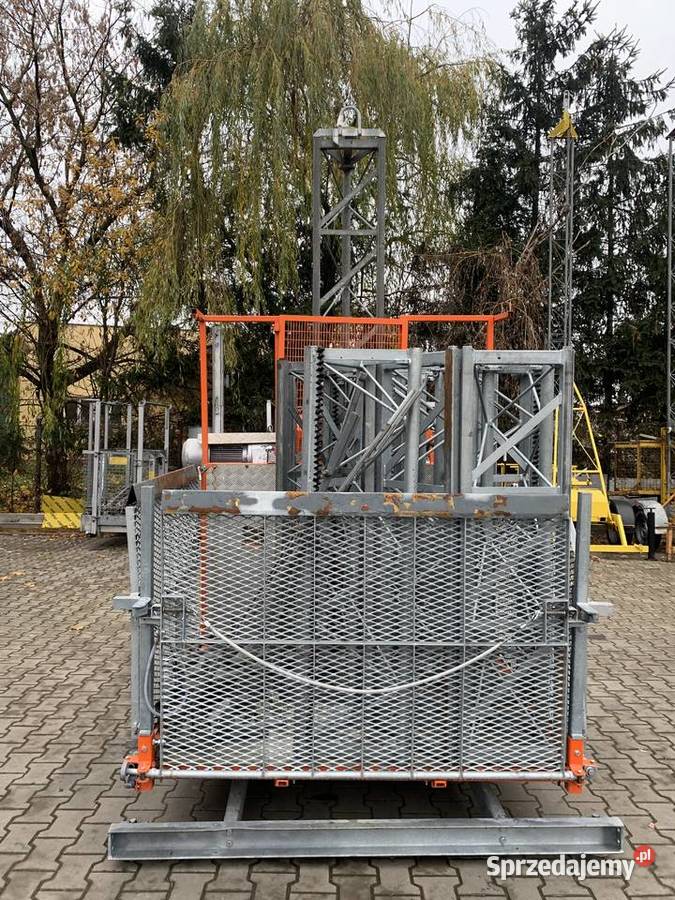 Winda budowlana BOCKER ZL 600B wciągarka koszowa Ślesin