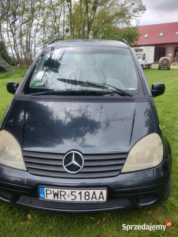 MercedesBenz Vaneo czarny Pyzdry sprzedam