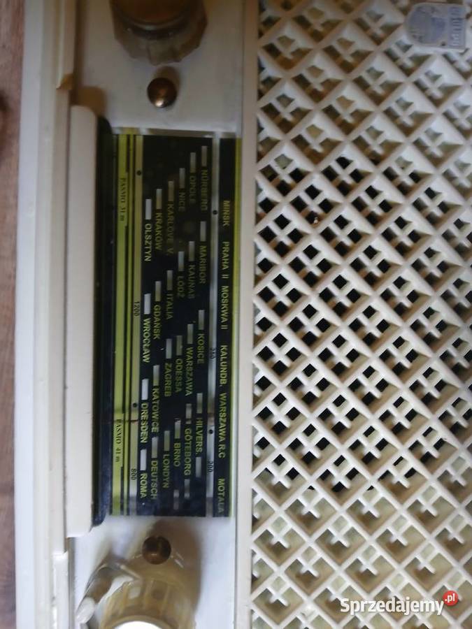 Radio lampowe firmy Philips Pchiletta z lat 50XX małopolskie Kraków