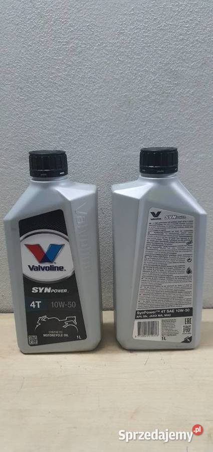 Olej silnikowy Valvoline Synpower 4T 10W50 kujawsko-pomorskie Bydgoszcz