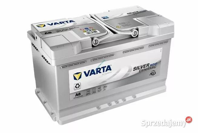 Akumulator 80Ah 800A VARTA Silver Dynamic A6 Tychy