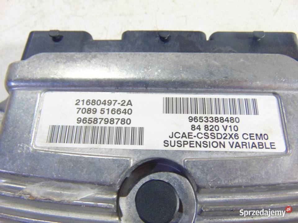 MODUŁ SKRZYNI AUTOMAT 407 27 HDI 9658798780 osobowe sprzedam
