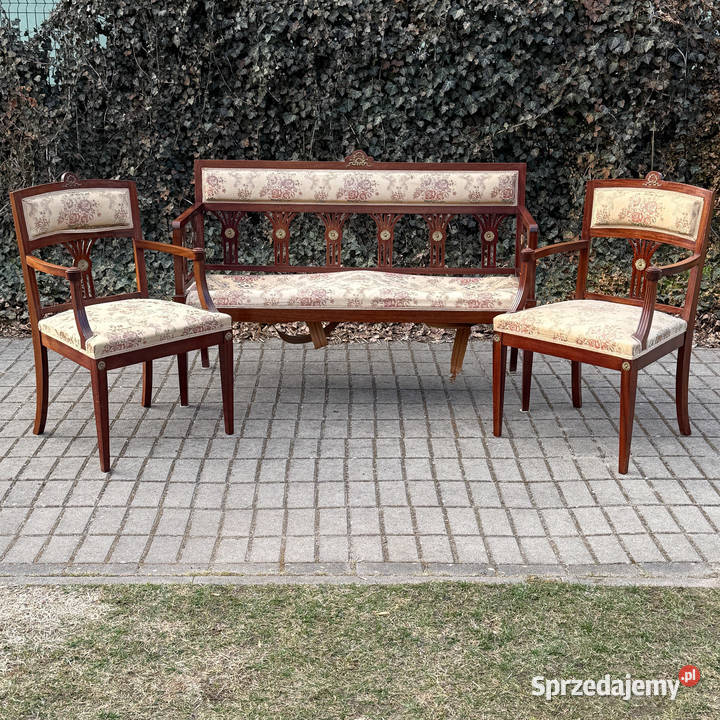 ARTexpert komplet salonowy w stylu Empire do zachodniopomorskie Dobrzany