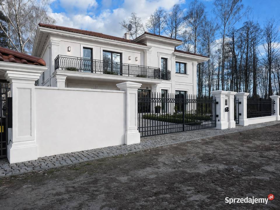 Ogrodzenia Betonowe Stylowe Pałacowe Słupki Łódź