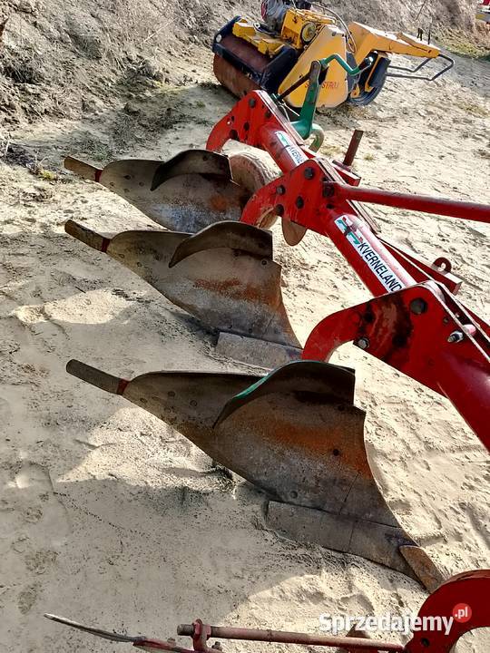 Pług kverneland 4 skiby