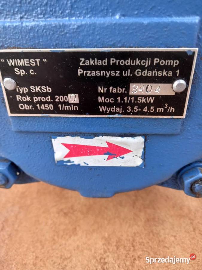 Pompa hydroforowa Studnie Jarosław