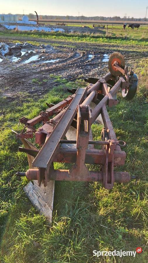 Pług Zagonowy Unia Grudziądz 4 Skibowy