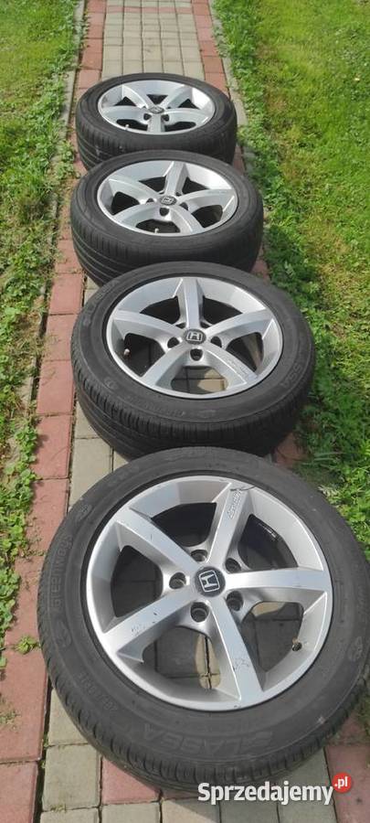 4 koła aluminium opony lato 20555 r16 5x114 64mm sprzedam