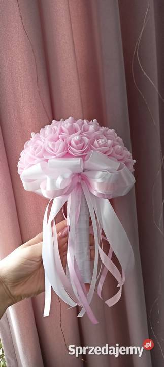 Bukiet komunijny bukiet róż piankowych Pozostałe Pozostałe Jasło