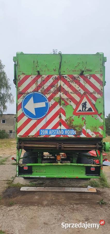 Przyczepa rolnicza objętościowa ruchoma podłoga Przyczepy rolnicze Borne Sulinowo