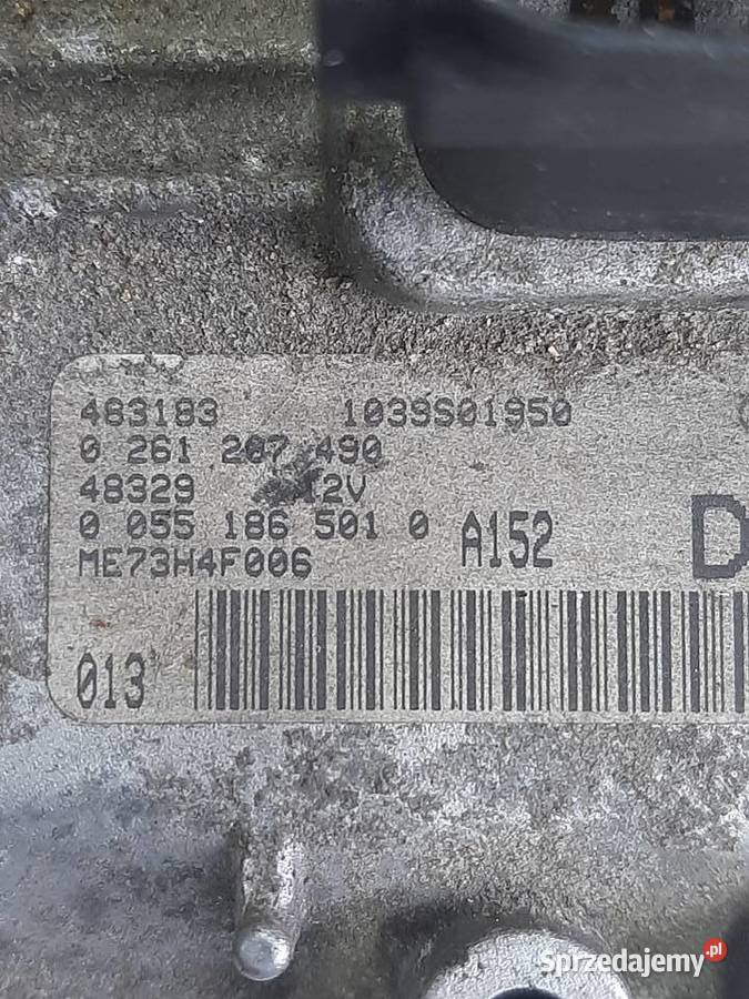 Fiat Albea Palio II Komputer silnika 0261207490
