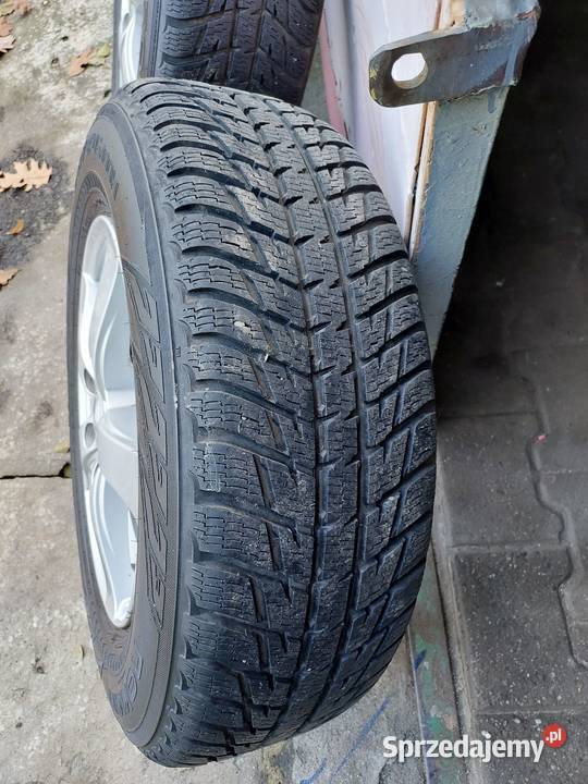Alufelgi z oponami zimowymi Nokian do Hyundaya aluminiowe Felgi