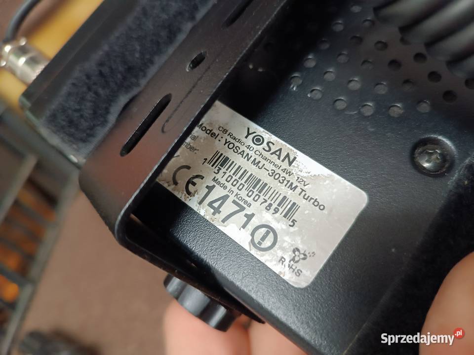 CB Radio Yosan MJ 3031M Turbo Ostrowiec Świętokrzyski