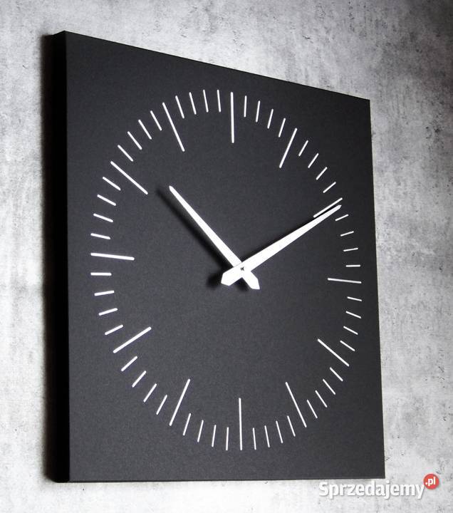 Oryginalny zegar ręcznie grawerowany na blasze metal świętokrzyskie Sandomierz