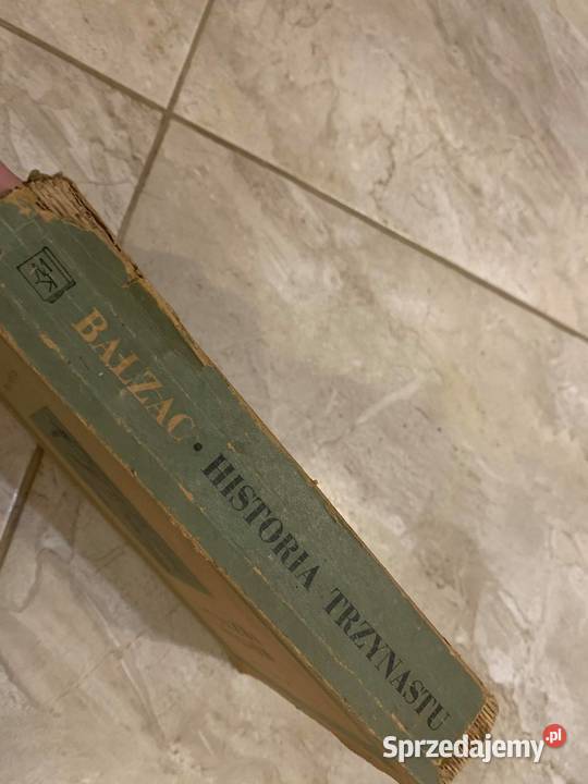 Historia trzynastu Balzac książka z 1950 r Antykwariat podkarpackie