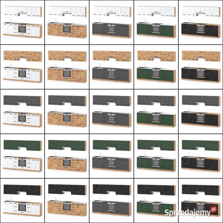 Meble Kuchenne Modułowe Nowoczesne Pojemna Elbląg