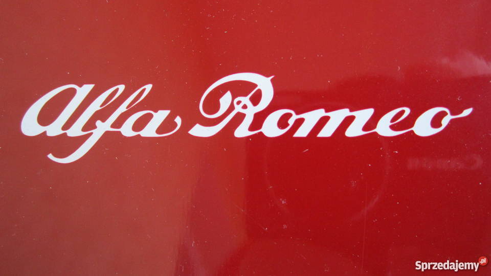 Alfa Romeo pudełko metalowe lakierowane oryginał Olecko