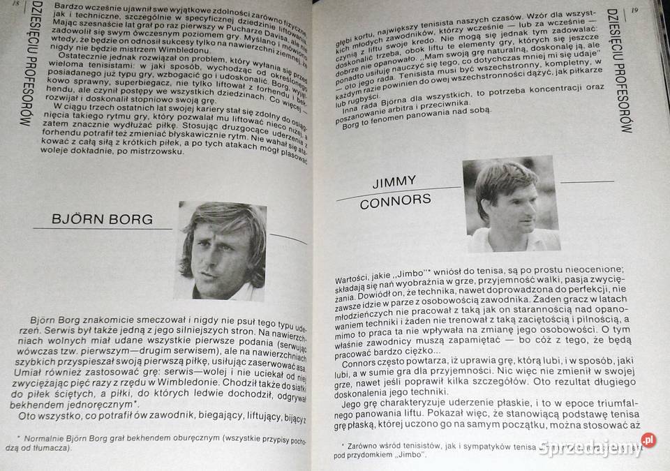 Tenis technika taktyka trening Georges Deniau Chełm