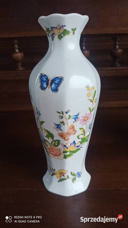 Wazon z motylkami Aynsley
Cottage Garden Made in pomorskie Gdańsk sprzedam