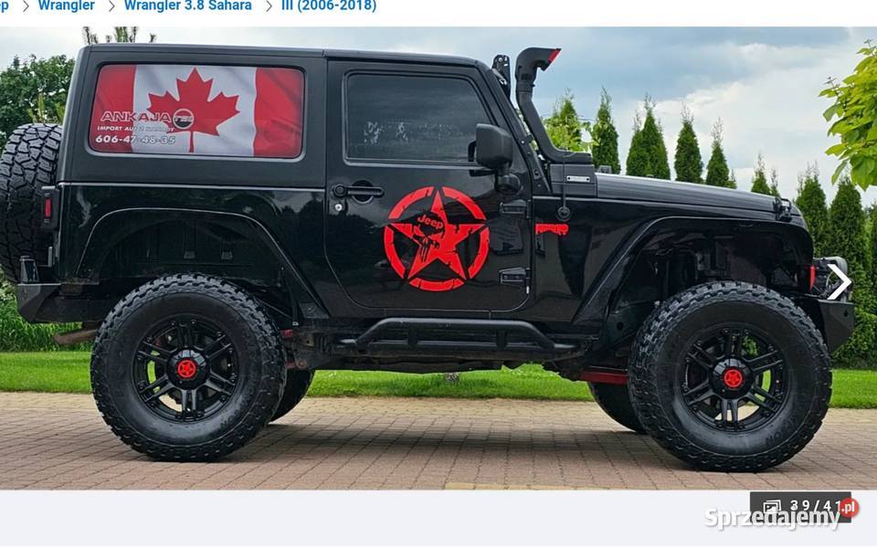 Jepp wrangler łódzkie
