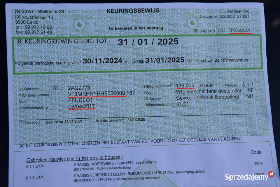 Peugeot 3008 12i Turbo GTLine 100 bezwypadkowy immobilizer 3008