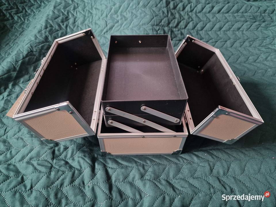 NOWY Kuferek na biżuteriękosmetyki SMUKEE