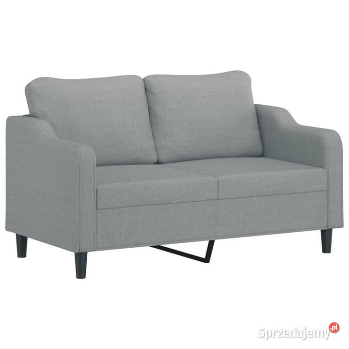 Sofa 2osobowa jasnoszara 140 tapicerowana sprzedam