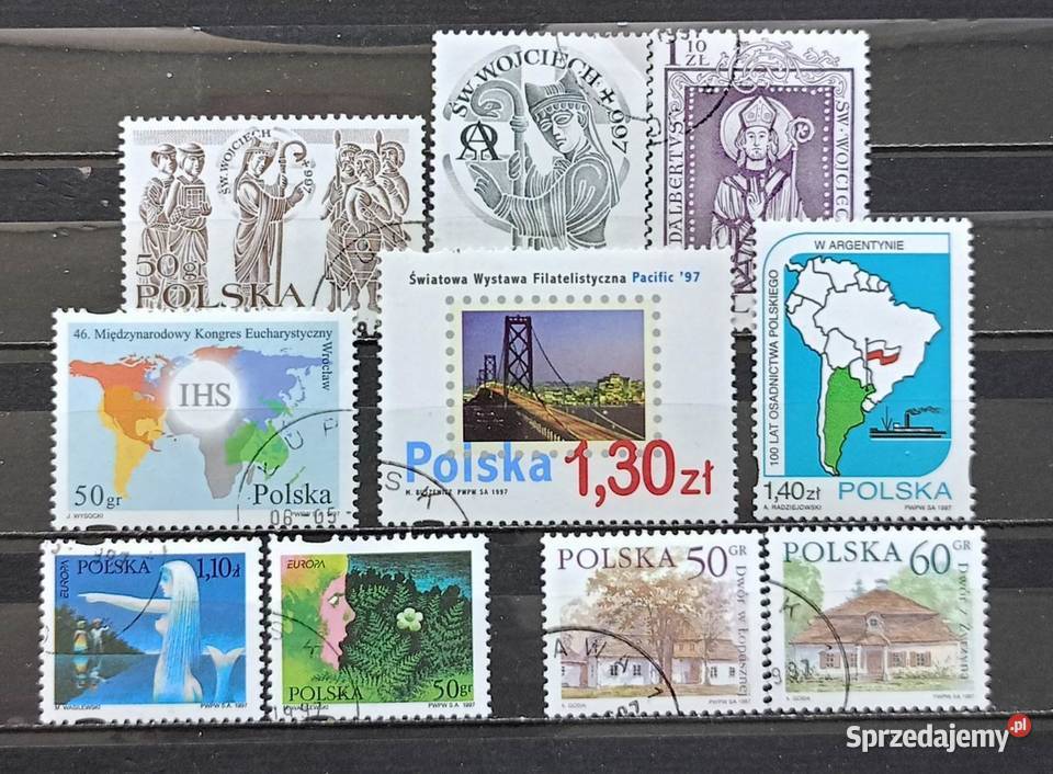 K Znaczki polskie 1997 II kwartał łódzkie Leźnica Wielka-Osiedle