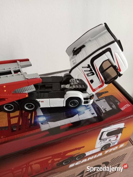 Hot Wheels Elite 64 Scania 770 S gablotka Chevy Samochody i pojazdy Jaworzno