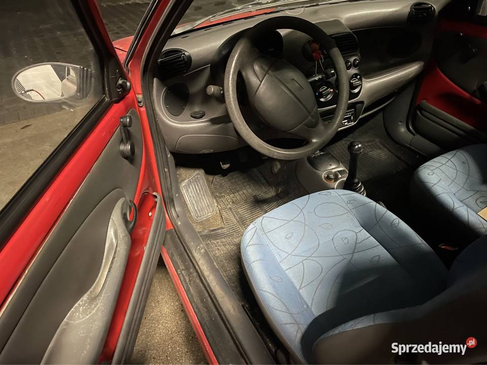 Fiat Seicento 09 BenzynaLPG 2002r Szyberdach Nidzica