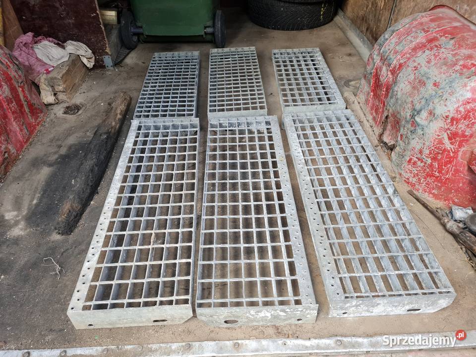 Schodek Podest Metalowy Ażurowy 3x80 3x65x25 x7 małopolskie Skawina