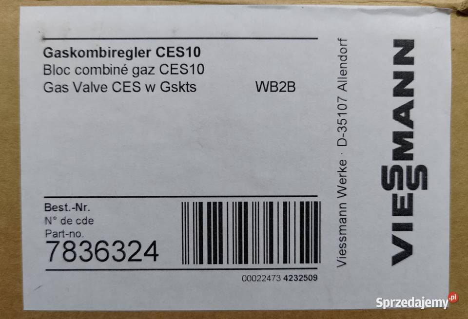 VIESSMANN elektroda jonizująca 19 kW Kotły i Piece CO dolnośląskie Lubin sprzedam