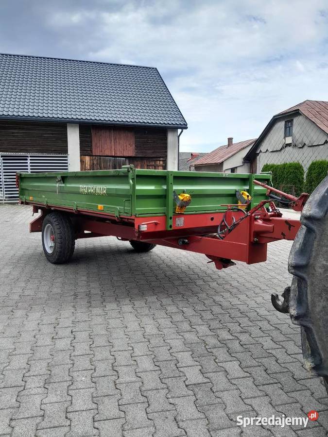 Przyczepa rolnicza pronar T654 Łapczyca sprzedam
