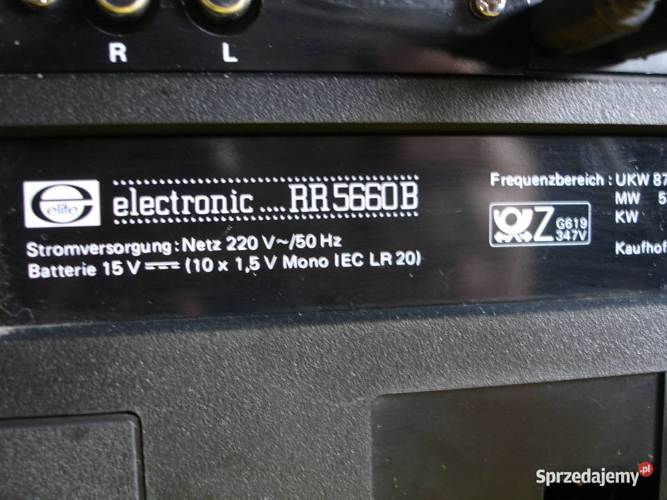 Radiomagnetofon ELECTRONIC RR5660
