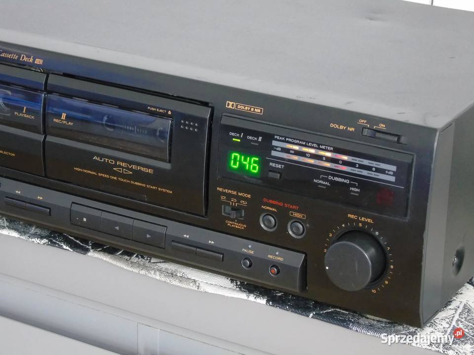 Magnetofon TEAC W600R ładny WYSYŁKA Jasło sprzedam