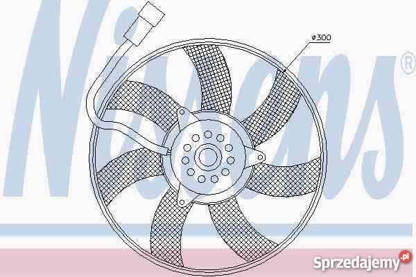 WENTYLATOR KONDENS KLIMAT OPEL OMEGA B mazowieckie